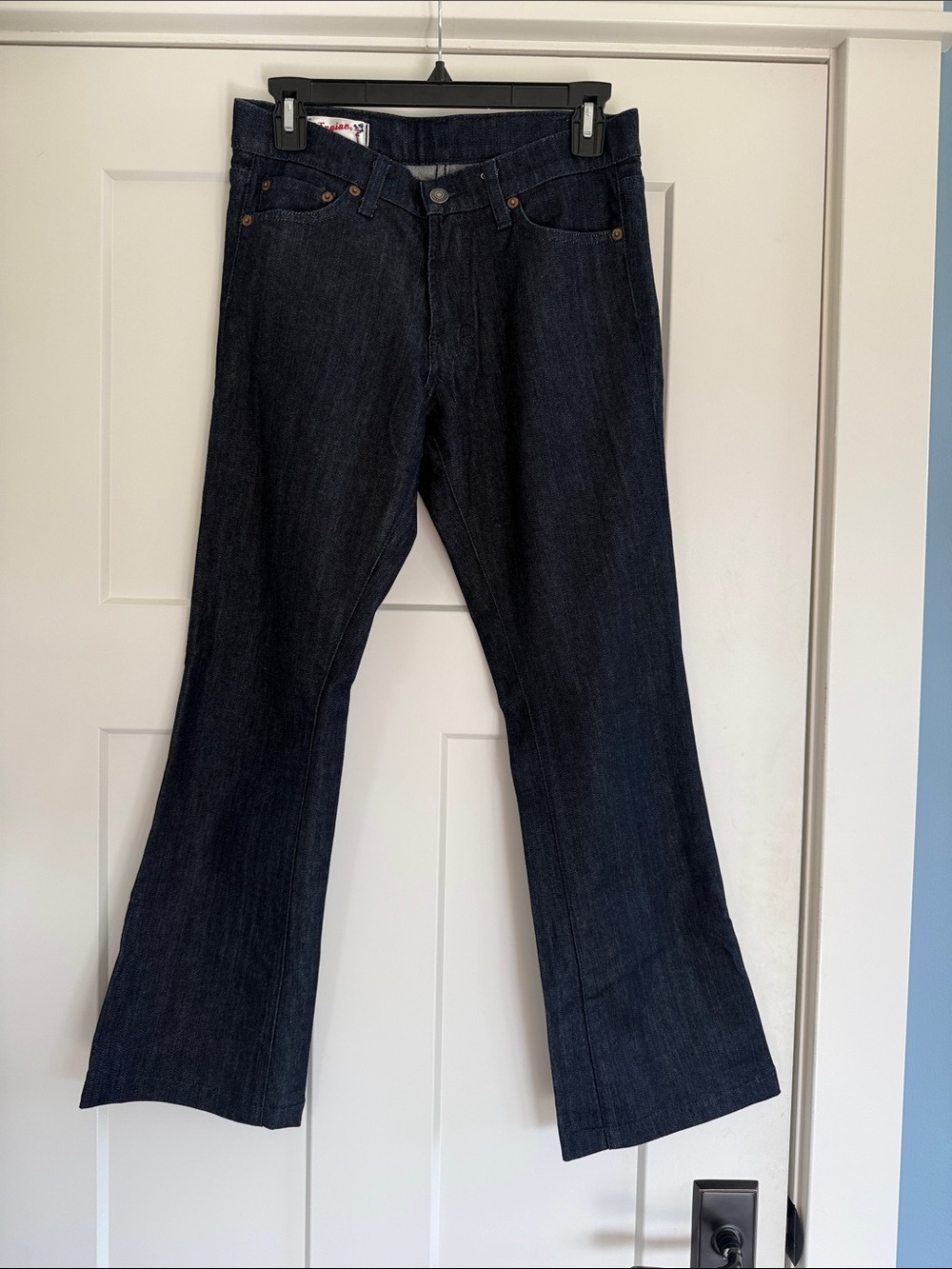 Red Engine Garnet Bootcut Jeans Dark Wash Stretch Made in USA Women's Size 27